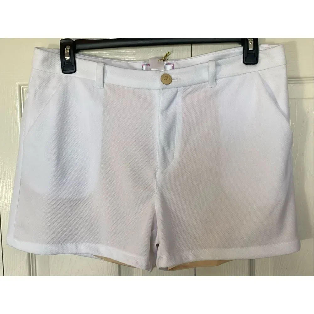 STELLA PARKER WOMEN’S SIZE 14 WHITE FULLY LINED SHORTS
